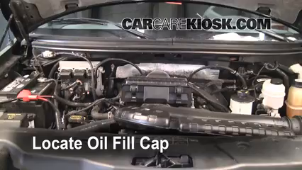 2006 Ford F-150 XLT 5.4L V8 Extended Cab Pickup (4 Door) Aceite Agregar aceite
